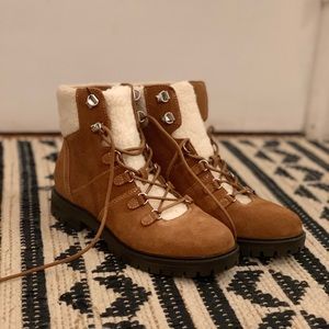 Marc Fisher Brown Suede Boots